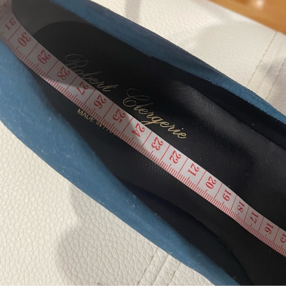 Robert Clergerie suede blue size 41 pumps heels - Picture 7 of 7